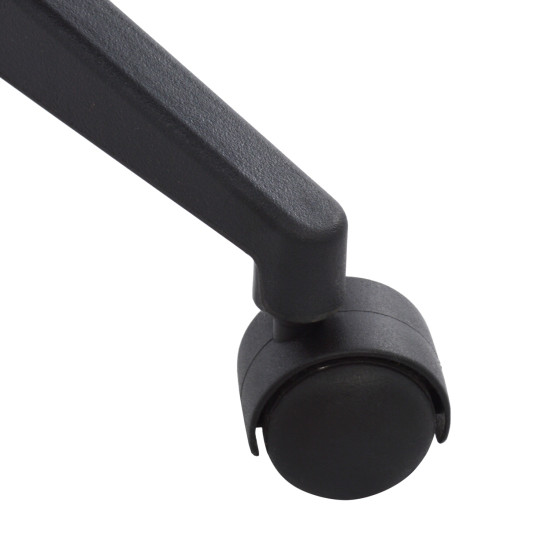 Καρεκλα γραφειου anivia hm1073.21 γκρι & σκελετο μαυρο 64x61x127 cm **