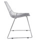 Καρεκλα μεταλλικη ασημι icarus hm8010.10 54x57x79cm ** Καρεκλα μεταλλικη ασημι icarus hm8010.10 54x57x79cm **
