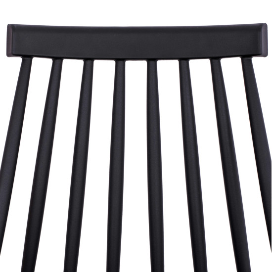 ΚΑΡΕΚΛΑ ΤΡΑΠΕΖΑΡΙΑΣ HM8052.02 VANESSA ΜΑΥΡΗ ΜΕ ΜΕΤΑΛΛΙΚΑ ΠΟΔΙΑ 43x46,5x82 εκ. - 4τεμ ** ΚΑΡΕΚΛΑ ΤΡΑΠΕΖΑΡΙΑΣ HM8052.02 VANESSA ΜΑΥΡΗ ΜΕ ΜΕΤΑΛΛΙΚΑ ΠΟΔΙΑ 43x46,5x82 εκ. - 4τεμ **