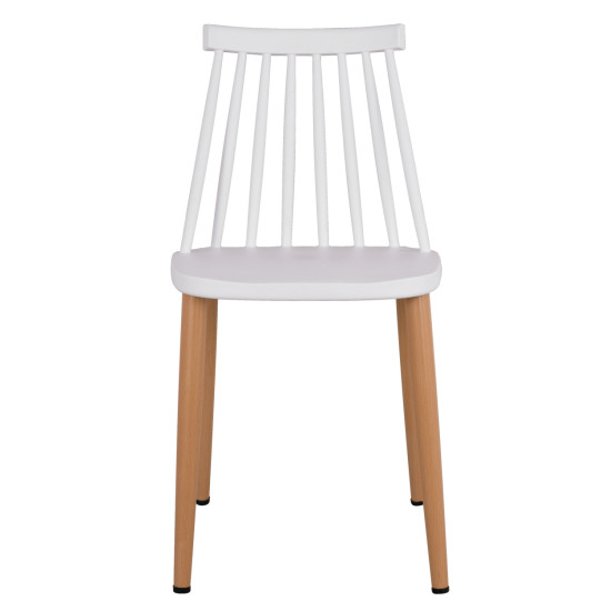 ΚΑΡΕΚΛΑ ΤΡΑΠΕΖΑΡΙΑΣ HM8052.01 VANESSA ΛΕΥΚΗ ΜΕ ΜΕΤΑΛΛΙΚΑ ΠΟΔΙΑ 43x46,5x82 εκ. - 4τεμ ** ΚΑΡΕΚΛΑ ΤΡΑΠΕΖΑΡΙΑΣ HM8052.01 VANESSA ΛΕΥΚΗ ΜΕ ΜΕΤΑΛΛΙΚΑ ΠΟΔΙΑ 43x46,5x82 εκ. - 4τεμ **