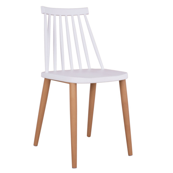 ΚΑΡΕΚΛΑ ΤΡΑΠΕΖΑΡΙΑΣ HM8052.01 VANESSA ΛΕΥΚΗ ΜΕ ΜΕΤΑΛΛΙΚΑ ΠΟΔΙΑ 43x46,5x82 εκ. - 4τεμ ** ΚΑΡΕΚΛΑ ΤΡΑΠΕΖΑΡΙΑΣ HM8052.01 VANESSA ΛΕΥΚΗ ΜΕ ΜΕΤΑΛΛΙΚΑ ΠΟΔΙΑ 43x46,5x82 εκ. - 4τεμ **