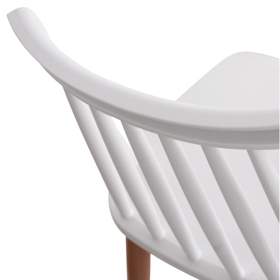 ΚΑΡΕΚΛΑ ΤΡΑΠΕΖΑΡΙΑΣ HM8052.01 VANESSA ΛΕΥΚΗ ΜΕ ΜΕΤΑΛΛΙΚΑ ΠΟΔΙΑ 43x46,5x82 εκ. - 4τεμ ** ΚΑΡΕΚΛΑ ΤΡΑΠΕΖΑΡΙΑΣ HM8052.01 VANESSA ΛΕΥΚΗ ΜΕ ΜΕΤΑΛΛΙΚΑ ΠΟΔΙΑ 43x46,5x82 εκ. - 4τεμ **