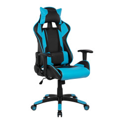 Πολυθρονα gaming darius hm1072.08 μαυρη-σιελ 66,5x70x(122-129) cm ** Πολυθρονα gaming darius hm1072.08 μαυρη-σιελ 66,5x70x(122-129) cm **
