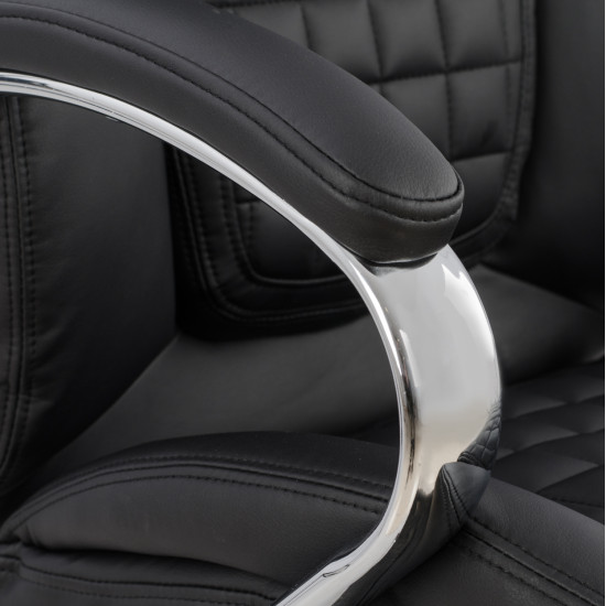 Καρεκλα γραφειου kiev hm1097.01 μαυρη 65x80x127cm ** Καρεκλα γραφειου kiev hm1097.01 μαυρη 65x80x127cm **