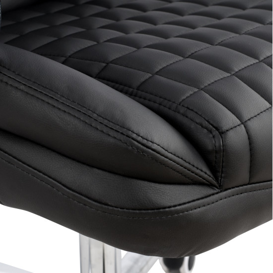 Καρεκλα γραφειου kiev hm1097.01 μαυρη 65x80x127cm ** Καρεκλα γραφειου kiev hm1097.01 μαυρη 65x80x127cm **