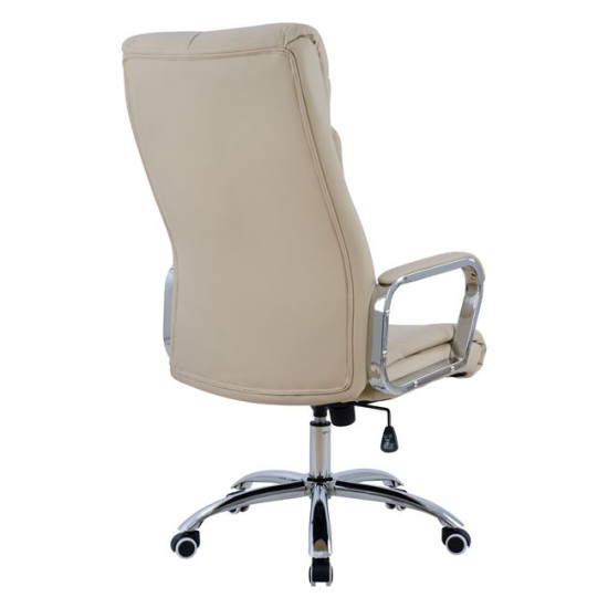 Καρεκλα γραφειου shashi hm1093.07 εκρου 63x80x(118-126) cm **