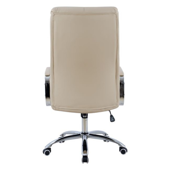 Καρεκλα γραφειου shashi hm1093.07 εκρου 63x80x(118-126) cm **