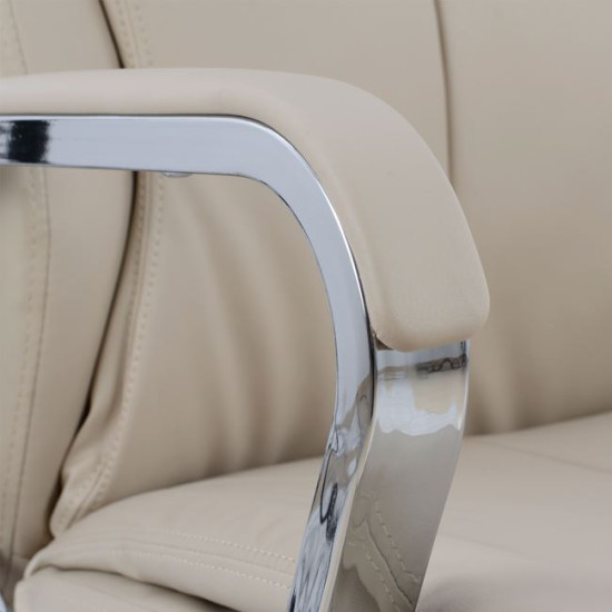 Καρεκλα γραφειου shashi hm1093.07 εκρου 63x80x(118-126) cm **