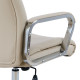 Καρεκλα γραφειου shashi hm1093.07 εκρου 63x80x(118-126) cm **