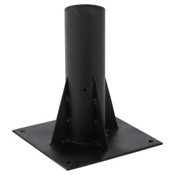 Μαυρη βαση ομπρελασ ψαθινησ τετραγωνη hm5656 25x25x30υ εκ. βαρέωσ τυπου **