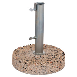 Βαση ομπρελασ ψηφιδα 15kg hm5476.15 με σωληνα διαμετρου φ52 **