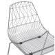 Σκαμπω bar μεταλλικο hm5465.100 lux χρωμιου 57x56,5x107 εκ. **