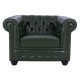 Πολυθρονα t.chesterfield polina hm3011.08 pu κυπαρισσι 106x87x70y εκ. **