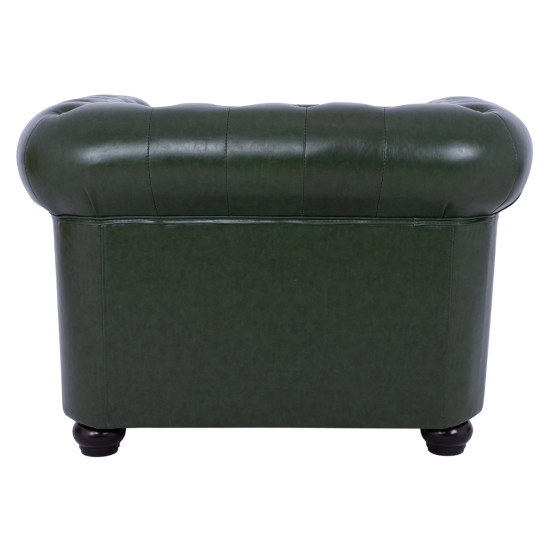 Πολυθρονα t.chesterfield polina hm3011.08 pu κυπαρισσι 106x87x70y εκ. **