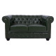Καναπεσ 2θεσιοσ t.chesterfield hm3010.08 τεχνοδερμα κυπαρισσι 150x90x72 εκ. **