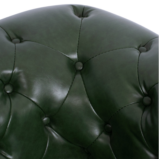 Καναπεσ 2θεσιοσ t.chesterfield hm3010.08 τεχνοδερμα κυπαρισσι 150x90x72 εκ. **