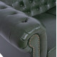 Καναπεσ 2θεσιοσ t.chesterfield hm3010.08 τεχνοδερμα κυπαρισσι 150x90x72 εκ. **