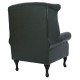 Πολυθρονα-μπερζερα t.chesterfield polina hm0053.08 pu κυπαρισσι 83x79x104 εκ **