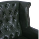 Πολυθρονα-μπερζερα t.chesterfield polina hm0053.08 pu κυπαρισσι 83x79x104 εκ **
