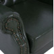 Πολυθρονα-μπερζερα t.chesterfield polina hm0053.08 pu κυπαρισσι 83x79x104 εκ **