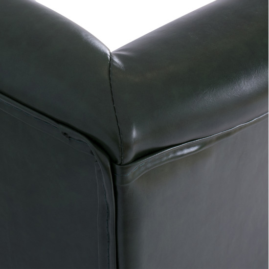 Πολυθρονα-μπερζερα t.chesterfield polina hm0053.08 pu κυπαρισσι 83x79x104 εκ **