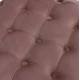 Σκαμπο kassie  σαπιο μηλο βελουδο τυπου chesterfield hm8406.02 φ60x43υ εκ. **
