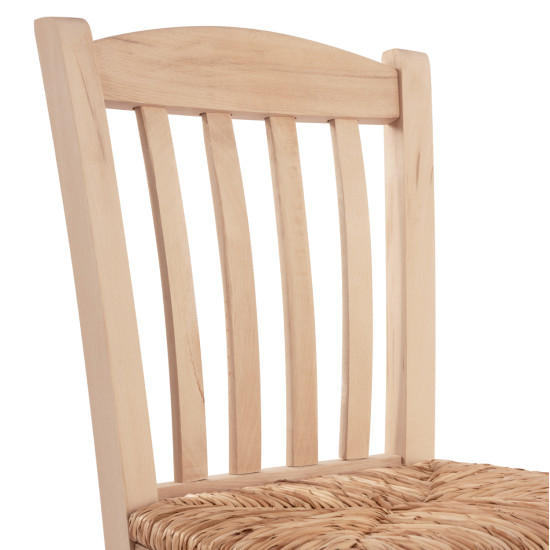 Καρεκλα καφενειου monte αβαφη με ψαθα hm10376.02 ** Καρεκλα καφενειου monte αβαφη με ψαθα hm10376.02 **