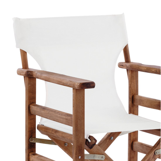 Καρεκλα σκηνοθετη λημνοσ καρυδι πανι εκρου textilene hm10368.60 57x54x88,5 εκ. ** Καρεκλα σκηνοθετη λημνοσ καρυδι πανι εκρου textilene hm10368.60 57x54x88,5 εκ. **