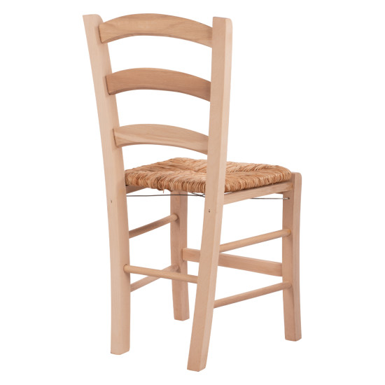 Καρεκλα αβαφη παροσ απο μασιφ ξυλο οξιασ με ψαθα hm10379.02 ** Καρεκλα αβαφη παροσ απο μασιφ ξυλο οξιασ με ψαθα hm10379.02 **