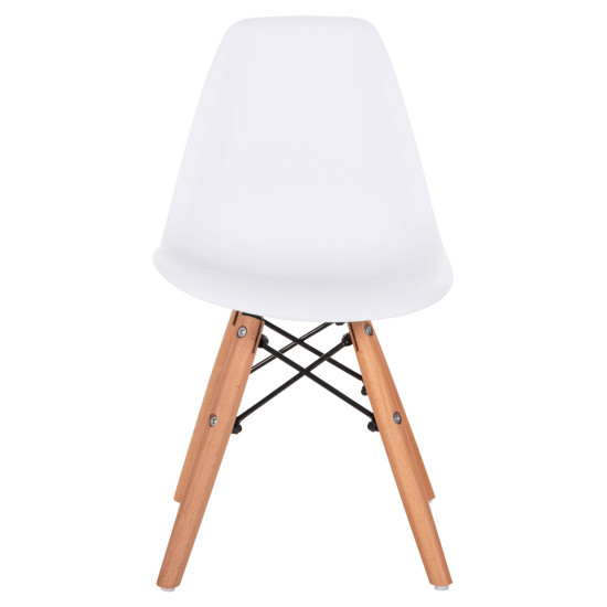 ΚΑΡΕΚΛΑ TWIST KID HM8453.01 ΞΥΛΙΝΑ ΠΟΔΙΑ Κ ΚΑΘΙΣΜΑ PP ΛΕΥΚΟ 31x34x55.5Υεκ - 4τεμ ** ΚΑΡΕΚΛΑ TWIST KID HM8453.01 ΞΥΛΙΝΑ ΠΟΔΙΑ Κ ΚΑΘΙΣΜΑ PP ΛΕΥΚΟ 31x34x55.5Υεκ - 4τεμ **