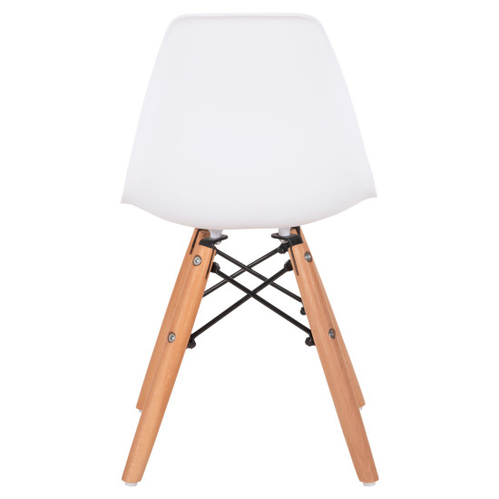 ΚΑΡΕΚΛΑ TWIST KID HM8453.01 ΞΥΛΙΝΑ ΠΟΔΙΑ Κ ΚΑΘΙΣΜΑ PP ΛΕΥΚΟ 31x34x55.5Υεκ - 4τεμ ** ΚΑΡΕΚΛΑ TWIST KID HM8453.01 ΞΥΛΙΝΑ ΠΟΔΙΑ Κ ΚΑΘΙΣΜΑ PP ΛΕΥΚΟ 31x34x55.5Υεκ - 4τεμ **