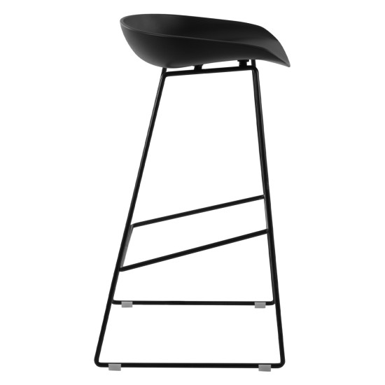 ΣΚΑΜΠΟ ΜΕΤΑΛΛΙΚΟ NAILA HM8450.02 ΜΕ ΚΑΘΙΣΜΑ PP ΜΑΥΡΟ 47x47x83 εκ. - 2τεμ ** ΣΚΑΜΠΟ ΜΕΤΑΛΛΙΚΟ NAILA HM8450.02 ΜΕ ΚΑΘΙΣΜΑ PP ΜΑΥΡΟ 47x47x83 εκ. - 2τεμ **