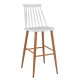 ΣΚΑΜΠΟ ΜΠΑΡ HM8459.01 VANESSA ΣΕ ΛΕΥΚΟ ΧΡΩΜΑ 43x49x107 εκ. - 2τεμ **