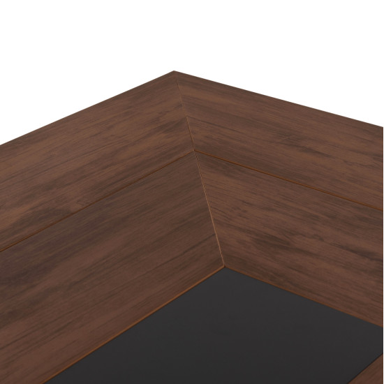 Τραπεζι αλουμινιου taber με polywood 200x100 γκρι hm5131.12 **