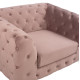 Πολυθρονα albert t.chesterfield σαπιο μηλο βελουδο hm3130.05 120χ88χ74υεκ. **