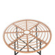 Σετ εξωτερικου χωρου 3τμχ allegra hm10476 wicker μπεζ-μεταλλο μαυρο **