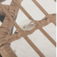 Σετ τραπεζαριασ 7τμχ allegra hm10495 wicker μπεζ-μεταλλο μαυρο **