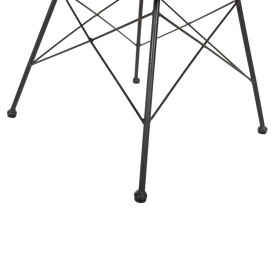 Σετ τραπεζαριασ 7τμχ allegra hm10495 wicker μπεζ-μεταλλο μαυρο **