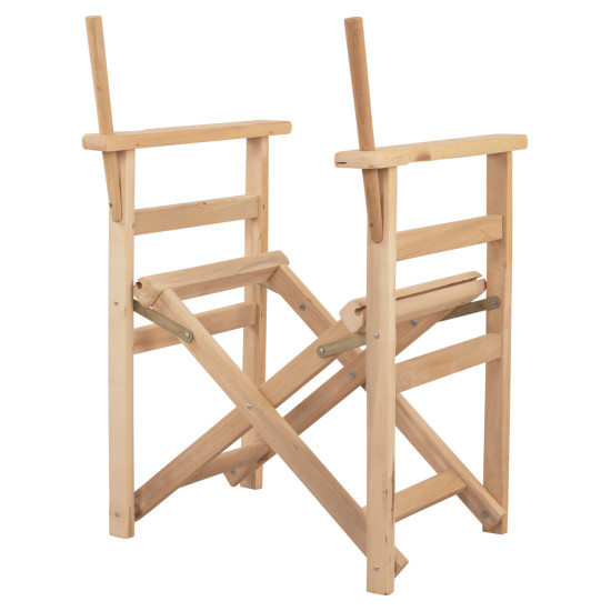 Πολυθρονα σκηνοθετη σκελετοσ φυσικο εμποτισμοσ λημνοσ hm5574.04 57x54x88,5 εκ. **