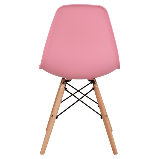 ΚΑΡΕΚΛΑ ΜΕ ΞΥΛΙΝΑ ΠΟΔΙΑ ΚΑΙ ΚΑΘΙΣΜΑ TWIST PP ΡΟΖ HM8460.05 46x50x82 εκ. - 4τεμ ** ΚΑΡΕΚΛΑ ΜΕ ΞΥΛΙΝΑ ΠΟΔΙΑ ΚΑΙ ΚΑΘΙΣΜΑ TWIST PP ΡΟΖ HM8460.05 46x50x82 εκ. - 4τεμ **