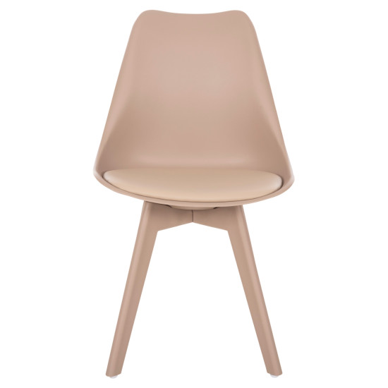 ΚΑΡΕΚΛΑ VEGAS HM0033.45 ΜΕ ΠΟΔΙΑ ΠΟΛΥΠΡΟΠΥΛΕΝΙΟΥ ΚΑΙ ΚΑΘΙΣΜΑ PP ΚΑΠΟΥΤΣΙΝΟ 49x55,5x84Υ - 4τεμ **