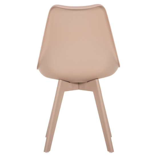 ΚΑΡΕΚΛΑ VEGAS HM0033.45 ΜΕ ΠΟΔΙΑ ΠΟΛΥΠΡΟΠΥΛΕΝΙΟΥ ΚΑΙ ΚΑΘΙΣΜΑ PP ΚΑΠΟΥΤΣΙΝΟ 49x55,5x84Υ - 4τεμ **