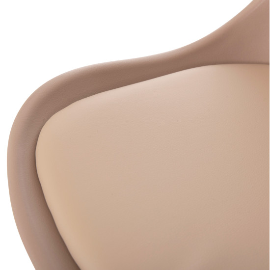 ΚΑΡΕΚΛΑ VEGAS HM0033.45 ΜΕ ΠΟΔΙΑ ΠΟΛΥΠΡΟΠΥΛΕΝΙΟΥ ΚΑΙ ΚΑΘΙΣΜΑ PP ΚΑΠΟΥΤΣΙΝΟ 49x55,5x84Υ - 4τεμ **