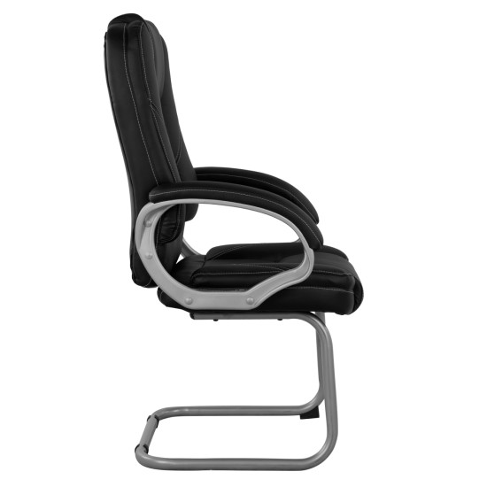 Καρεκλα dhara με pu μαυρο sora hm1144.01 63χ67χ112 εκ **