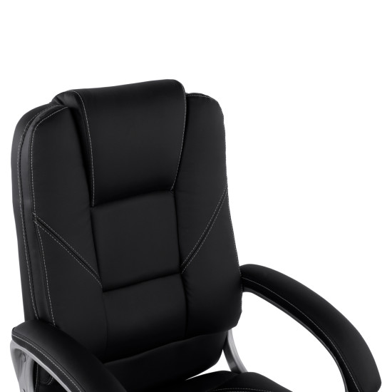 Καρεκλα dhara με pu μαυρο sora hm1144.01 63χ67χ112 εκ **