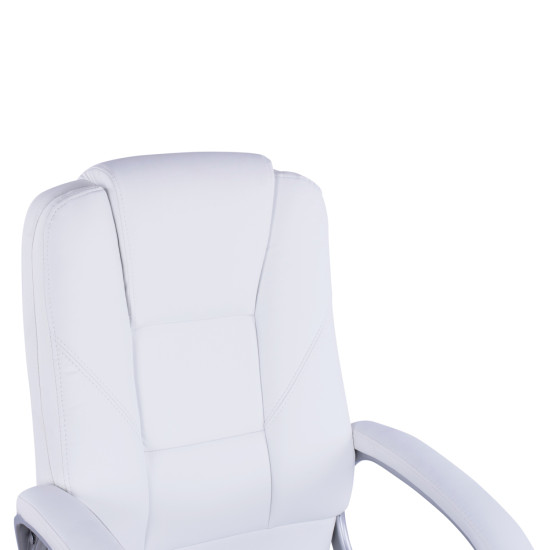 Καρεκλα dhara με pu λευκο sora hm1144.02 63χ67χ112 εκ **
