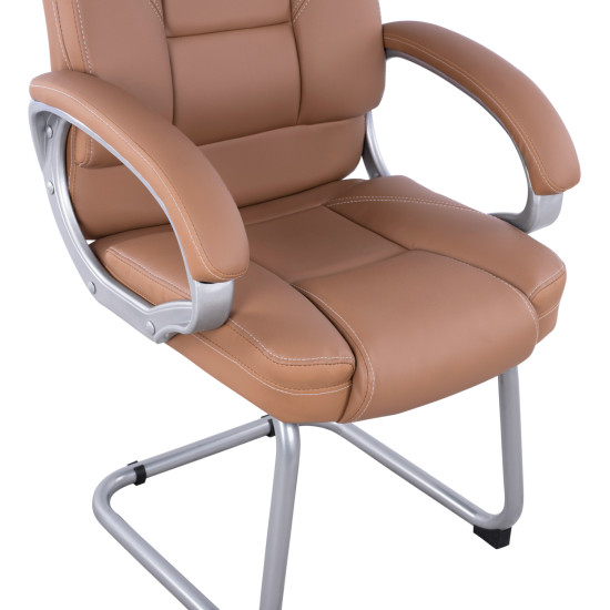 Καρεκλα dhara με pu camel hm1144.09 63χ67χ112 εκ **