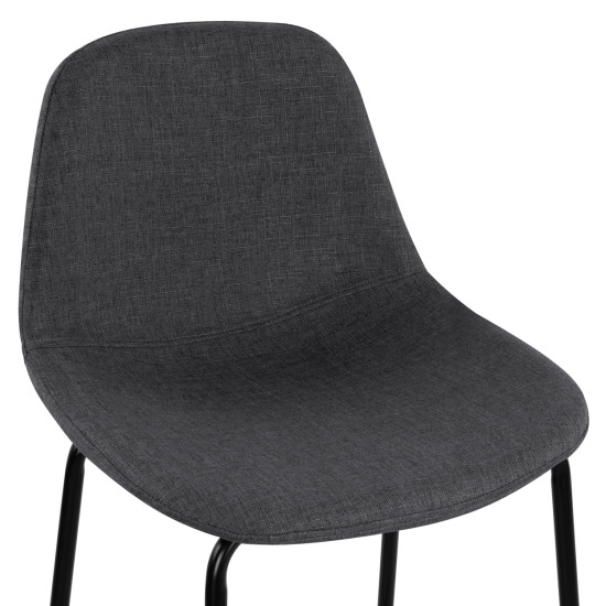 ΣΚΑΜΠΟ VINCENT HM8579.10 ΜΕ ΜΕΤΑΛΛΙΚΟ ΣΚΕΛΕΤΟ ΚΑΙ ΥΦΑΣΜΑ ΣΕ ΓΚΡΙ ΧΡΩΜΑ 47Χ50Χ106Υεκ. - 4τεμ **