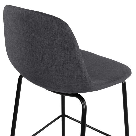 ΣΚΑΜΠΟ VINCENT HM8579.10 ΜΕ ΜΕΤΑΛΛΙΚΟ ΣΚΕΛΕΤΟ ΚΑΙ ΥΦΑΣΜΑ ΣΕ ΓΚΡΙ ΧΡΩΜΑ 47Χ50Χ106Υεκ. - 4τεμ **