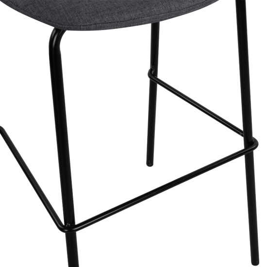 ΣΚΑΜΠΟ VINCENT HM8579.10 ΜΕ ΜΕΤΑΛΛΙΚΟ ΣΚΕΛΕΤΟ ΚΑΙ ΥΦΑΣΜΑ ΣΕ ΓΚΡΙ ΧΡΩΜΑ 47Χ50Χ106Υεκ. - 4τεμ **